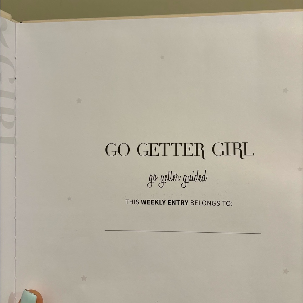 Go Getter Guide - Cream Planner - Picture 5 of 6